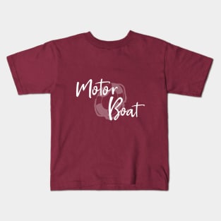 Motor boat Kids T-Shirt